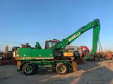 2007 Minelli CM210 wheel excavator, side profile view