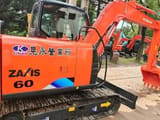 2016 Hitachi Zaxis 60 crawler excavator side view