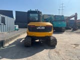 2022 JCB 86C-2 mini excavator rear view