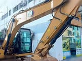 2024 Caterpillar 316GC crawler excavator, side view of boom and cab