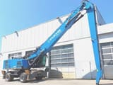 2020 Fuchs MHL360 F material handler, side profile view