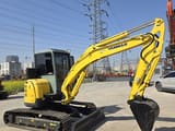 2023 Yanmar VIO55 mini excavator, side profile view