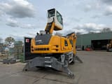 2018 Liebherr LH22 M material handler, rear view
