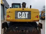 2012 Caterpillar M313D wheel excavator, rear view