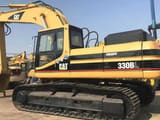2017 Caterpillar 330BL crawler excavator, side profile view
