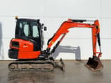 2020 Kubota KX037-4 mini excavator, side view