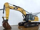 2015 Caterpillar 349EL crawler excavator, side view