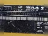 2018 Caterpillar 312D serial number plate