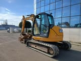 2012 JCB 8085ZTS mini excavator, side view