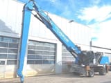 2018 Fuchs MHL360 F material handler, side profile view