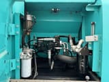 2016 Kobelco excavator engine compartment view