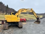 2011 Komatsu PC228USLC-8 crawler excavator, rear three-quarter view
