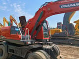 2021 Doosan DX150W wheel excavator side view