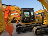 2019 Caterpillar 312D2 GC crawler excavator, side profile view