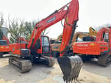 2023 Doosan DX140LC-9C crawler excavator, side view