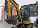 2026 XCMG SY35U mini excavator, front three-quarter view