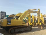 2023 Komatsu PC360-7 crawler excavator, rear three-quarter view