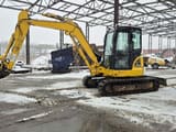 2020 Komatsu PC55MR-5 mini excavator, side view
