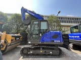 2026 XCMG XE75GA mini excavator, side profile view