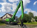 2012 Sennebogen 825 material handler, side view