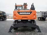 2019 Doosan DX140W wheel excavator rear view