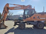 2010 Doosan DX190W wheel excavator, side profile view