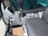 2015 Kobelco SK135 crawler excavator interior cab view