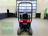 2025 Yanmar VIO12-2A mini excavator, rear three-quarter view