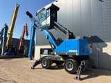 2018 Fuchs MHL320F material handler, rear three-quarter view