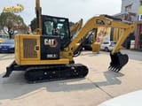 Caterpillar 305.5E2 mini excavator, side view