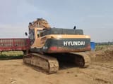 2023 Hyundai R385LC-9T crawler excavator, rear three-quarter view