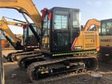 2024 Sany SY95C mini excavator side view