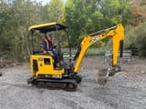 2019 JCB 19C-1 mini excavator, side view