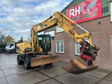 2003 Caterpillar M315C wheel excavator, side view