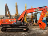 2018 Hitachi Zaxis 200 ZX200-3G crawler excavator, side view