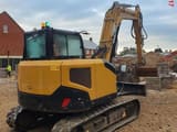 2023 Sany SY 80U crawler excavator, rear three-quarter view