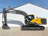 2025 Volvo EC210 crawler excavator side view
