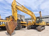 2020 Komatsu PC400-8 crawler excavator, front three-quarter view