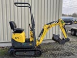2021 Wacker Neuson 803 mini excavator, side view