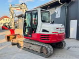 2018 Takeuchi TB290 mini excavator, rear three-quarter view
