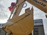 2025 Komatsu PC58 mini excavator bucket and boom detail