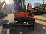2021 Hitachi ZX50U mini excavator, rear view