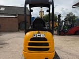 2016 JCB 8018CTS mini excavator, rear view