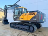 2026 Hyundai R210 SMART X PLUS crawler excavator, side view