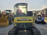 2023 Yanmar VIO55 mini excavator rear view