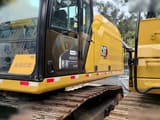 2021 Caterpillar 349 crawler excavator side view