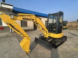 2024 Komatsu PC35MR mini excavator, side view