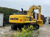 2023 Komatsu PC210LC-8 crawler excavator, rear three-quarter view