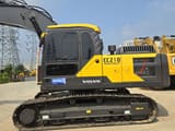 2022 Volvo EC210 Heavy Duty crawler excavator, side profile view