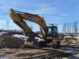 2014 JCB JS290LC crawler excavator, side profile view